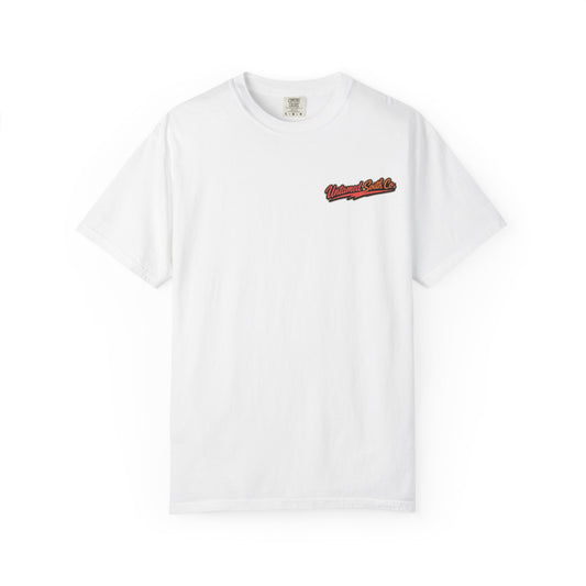 Dock Drinkin' Tropical Skeleton Beach Graphic Tee
