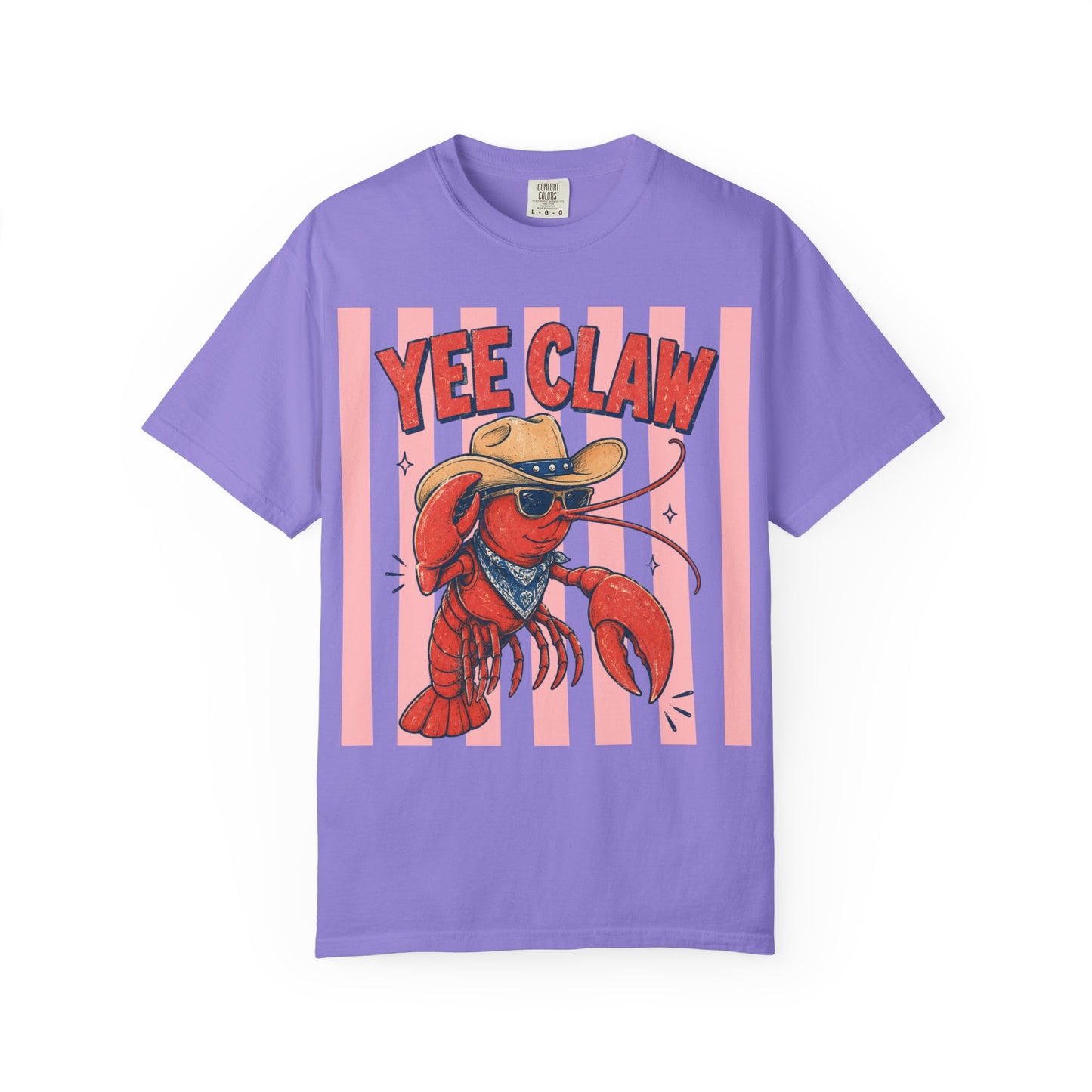 Yee Claw Cowboy Lobster T-Shirt