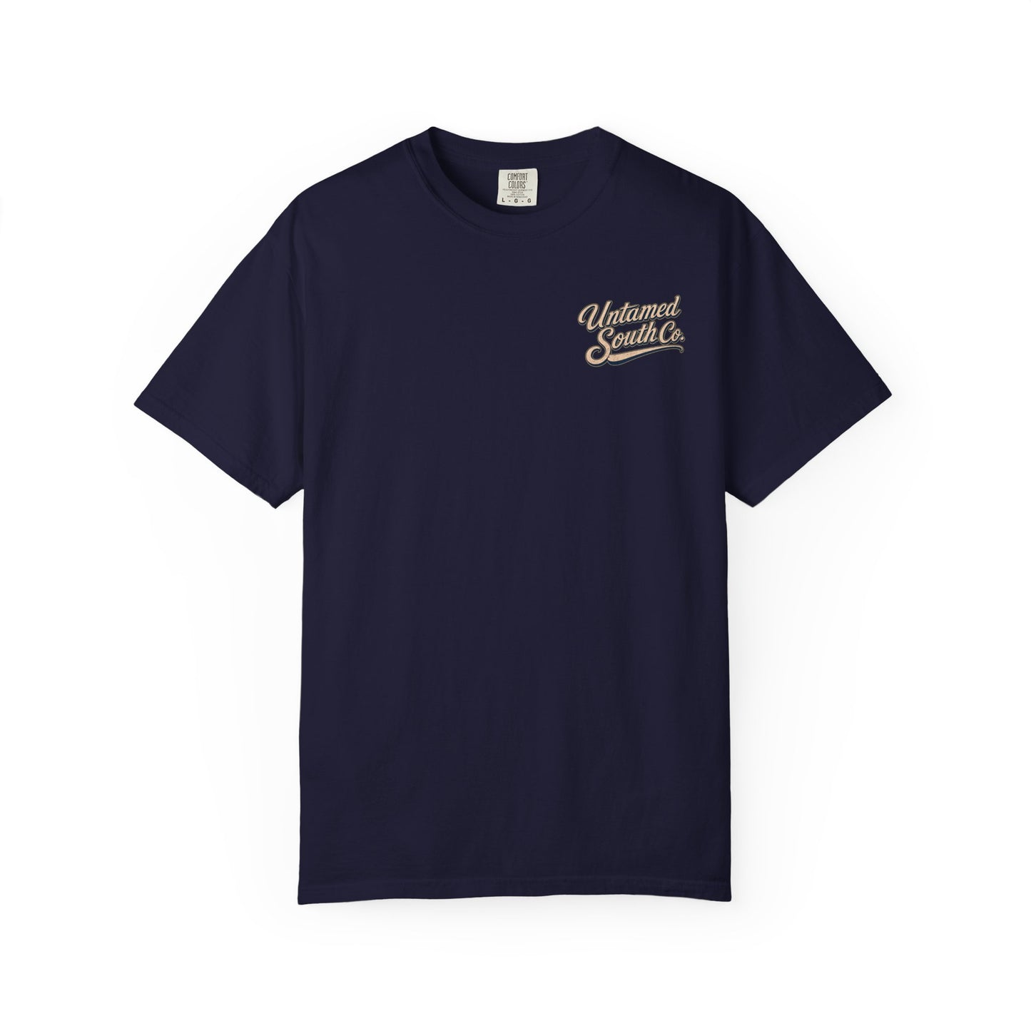 Nauti by Nature Skeleton T-Shirt — "Nauti by Nature" Nautical Skeleton Graphic Tee