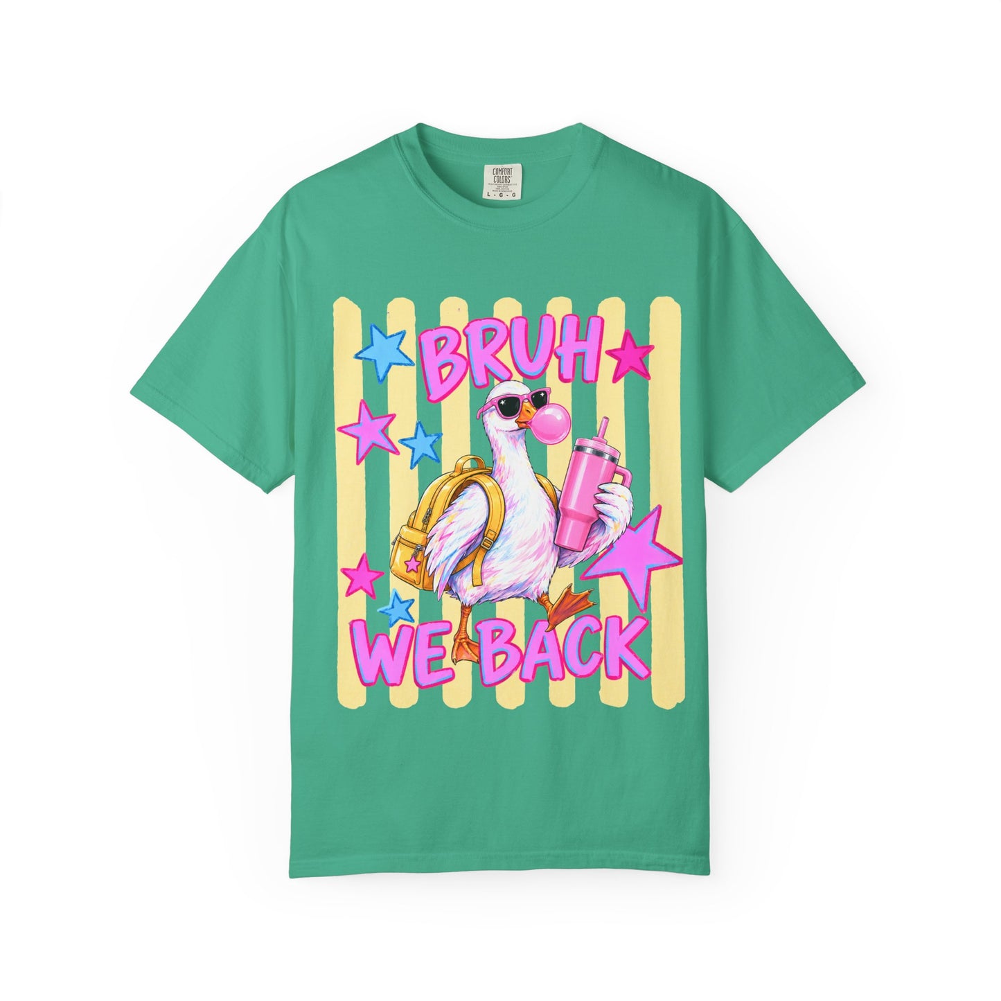 T-Shirt — "Bruh We Back" GOOSE Graphic Tee