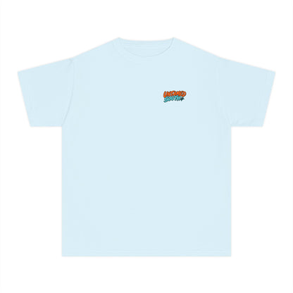 Youth Tee — "Untamed South Co. Wave Rider" Surf Turtle Graphic Kids T-Shirt