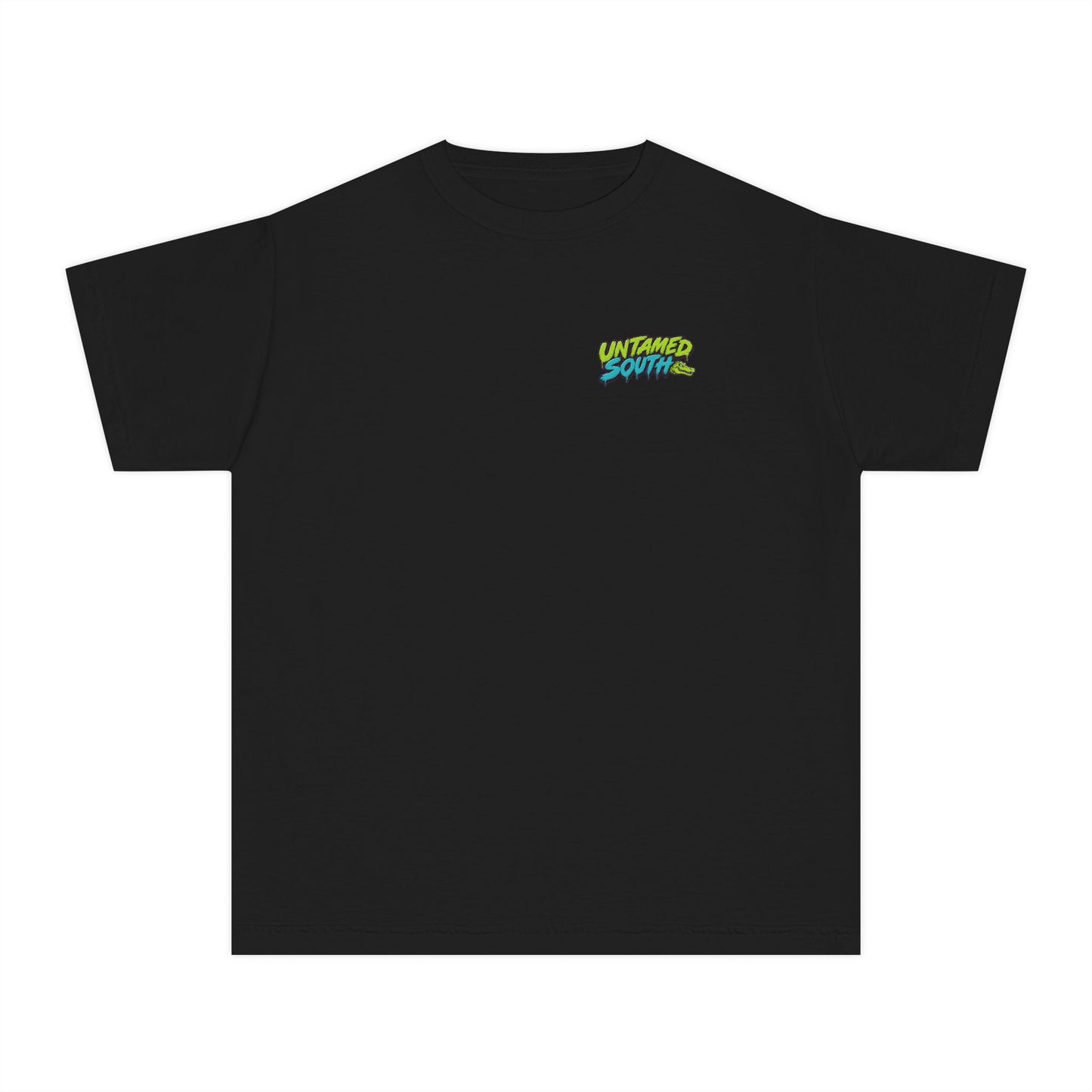 Untamed South Swamp Boss' Gator Graphic Shirt- Youth Tee