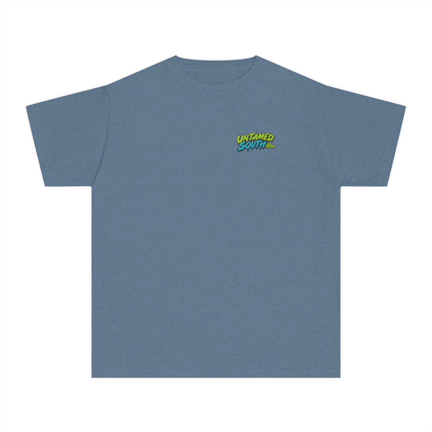 Untamed South Swamp Boss' Gator Graphic Shirt- Youth Tee