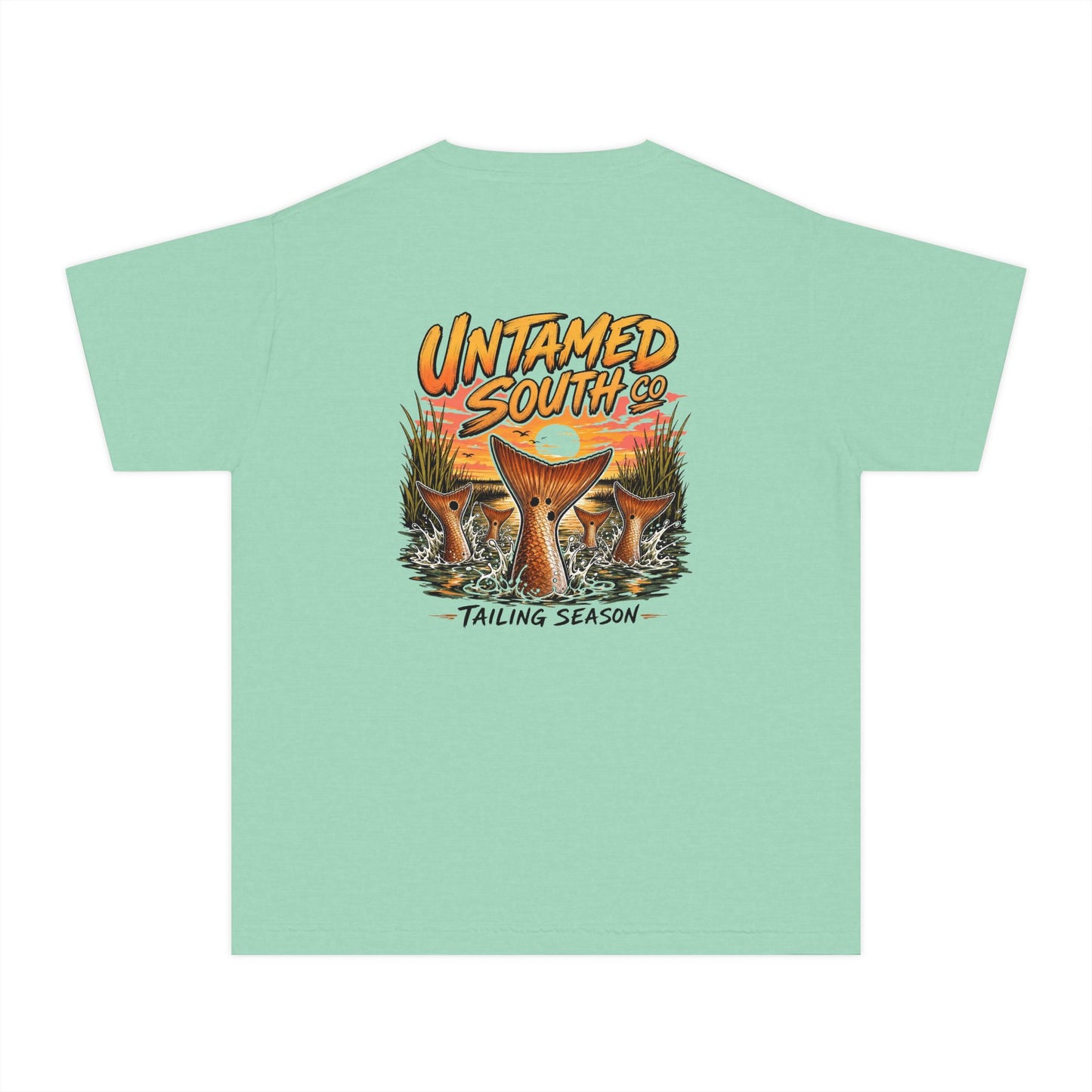 Untamed South Youth Tee - 'Tailin' Season' Fishing Shirt