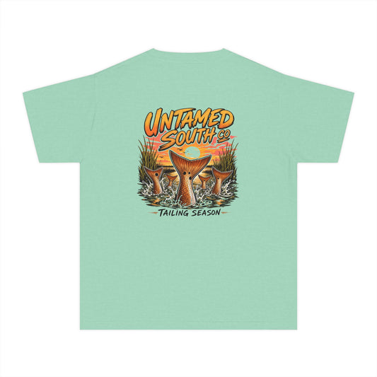 Untamed South Youth Tee - 'Tailin' Season' Fishing Shirt