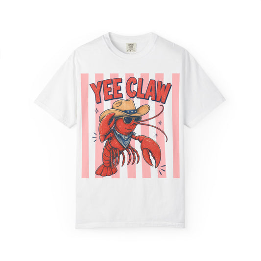 Yee Claw Cowboy Lobster T-Shirt