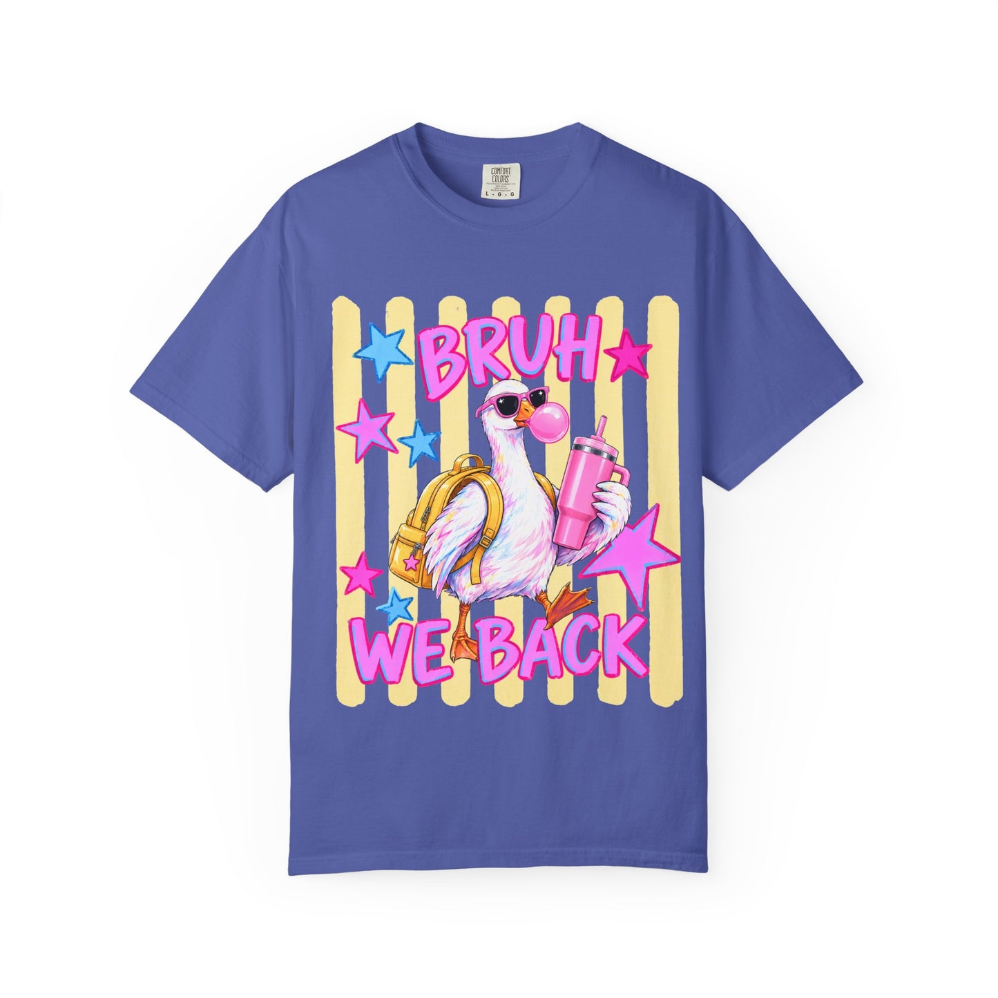 T-Shirt — "Bruh We Back" GOOSE Graphic Tee