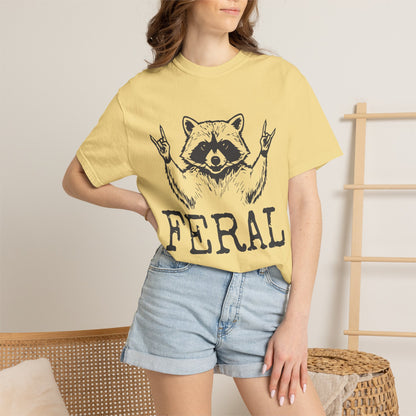 Feral Raccoon Graphic Tee | Feral T-shirt