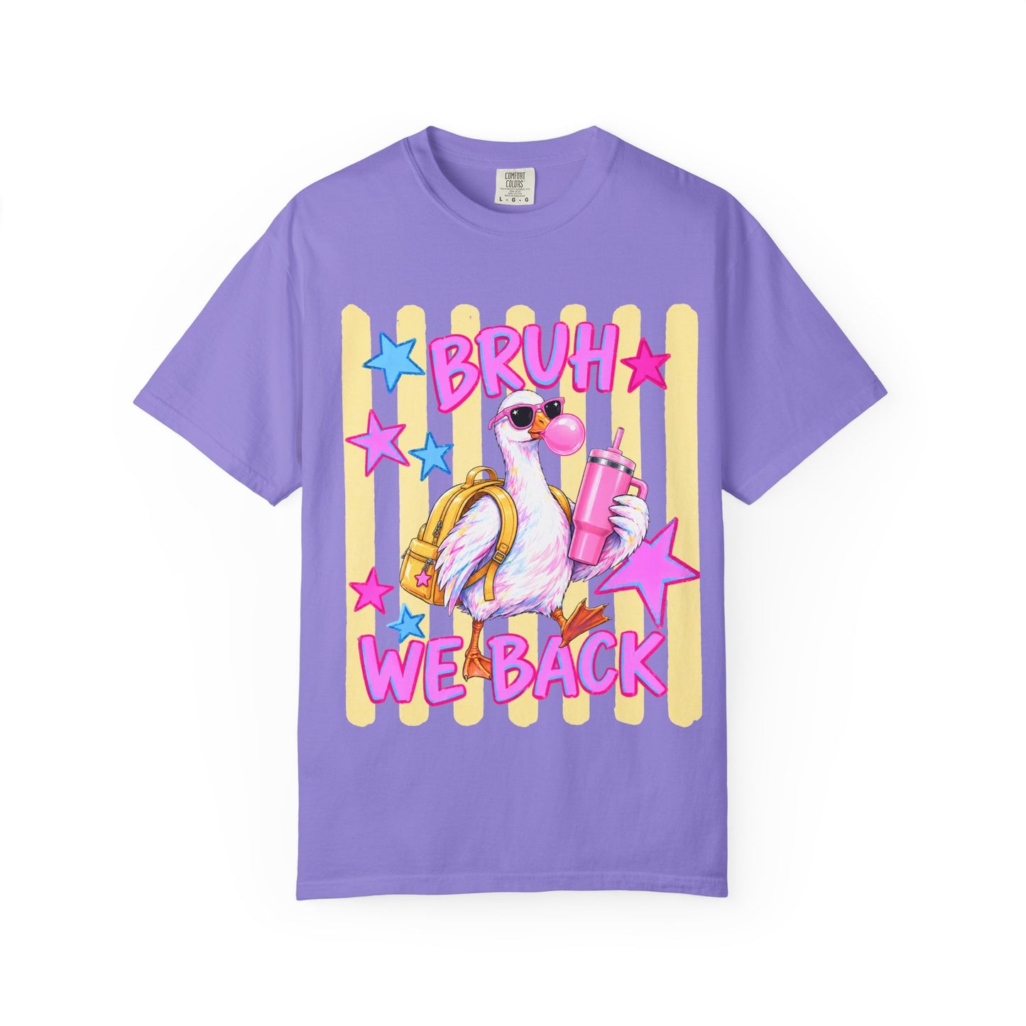 T-Shirt — "Bruh We Back" GOOSE Graphic Tee