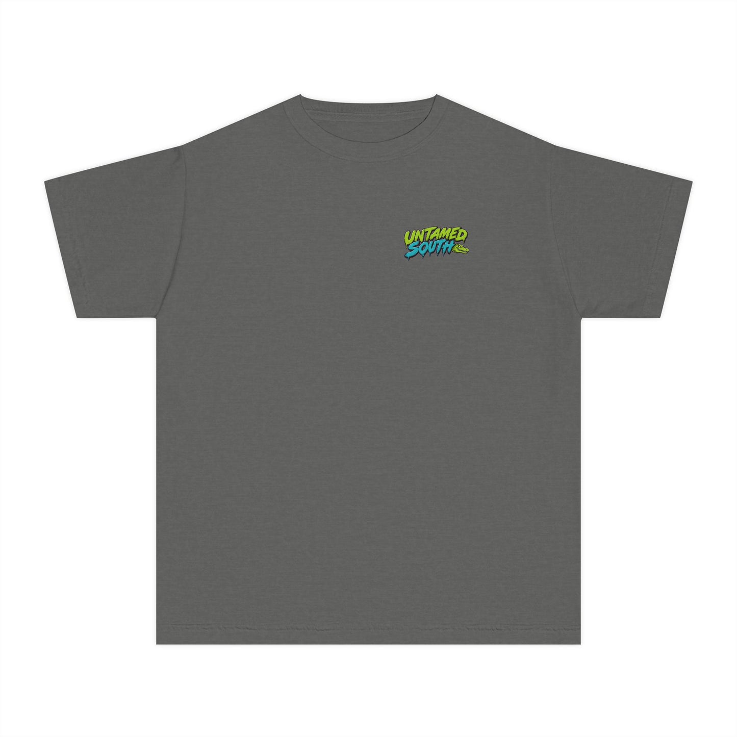 Untamed South Swamp Boss' Gator Graphic Shirt- Youth Tee