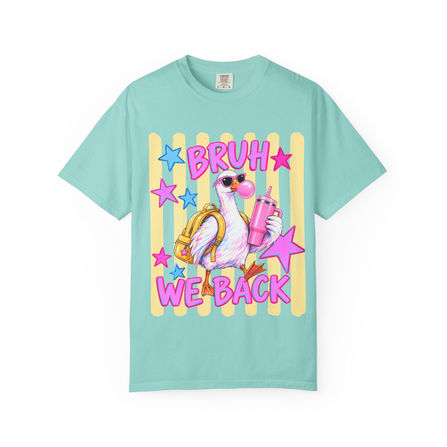 T-Shirt — "Bruh We Back" GOOSE Graphic Tee