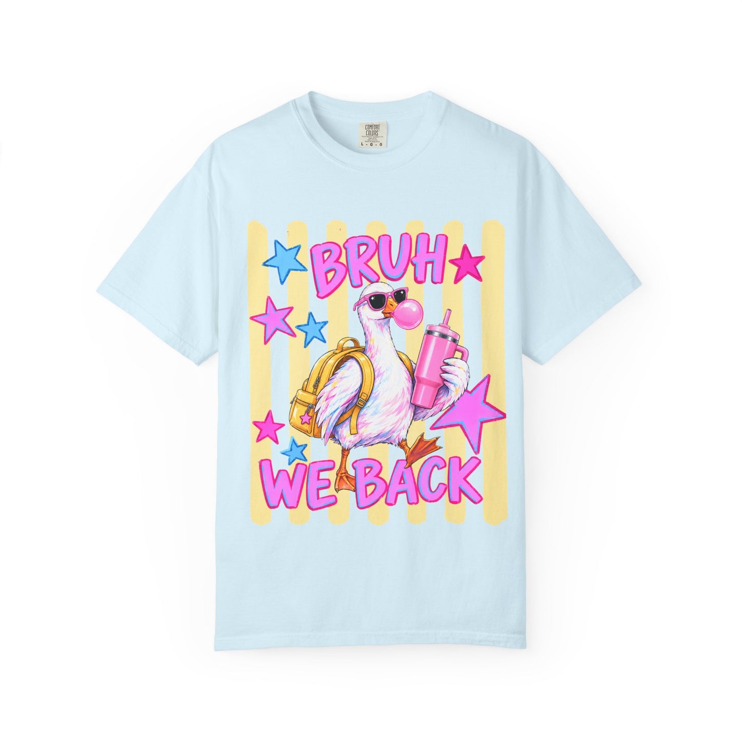 T-Shirt — "Bruh We Back" GOOSE Graphic Tee