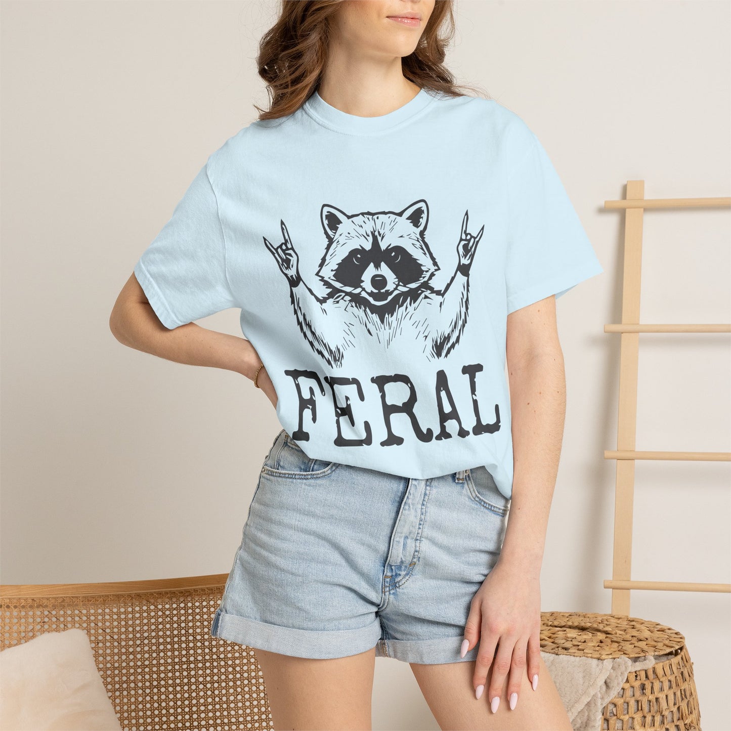Feral Raccoon Graphic Tee | Feral T-shirt