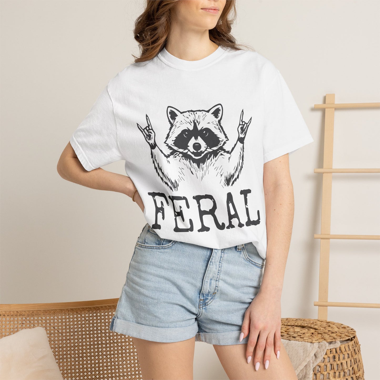 Feral Raccoon Graphic Tee | Feral T-shirt