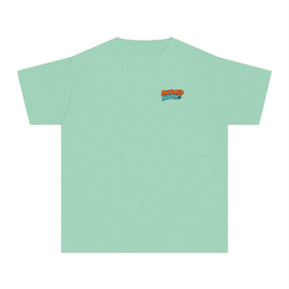 Youth Tee — "Untamed South Co. Wave Rider" Surf Turtle Graphic Kids T-Shirt