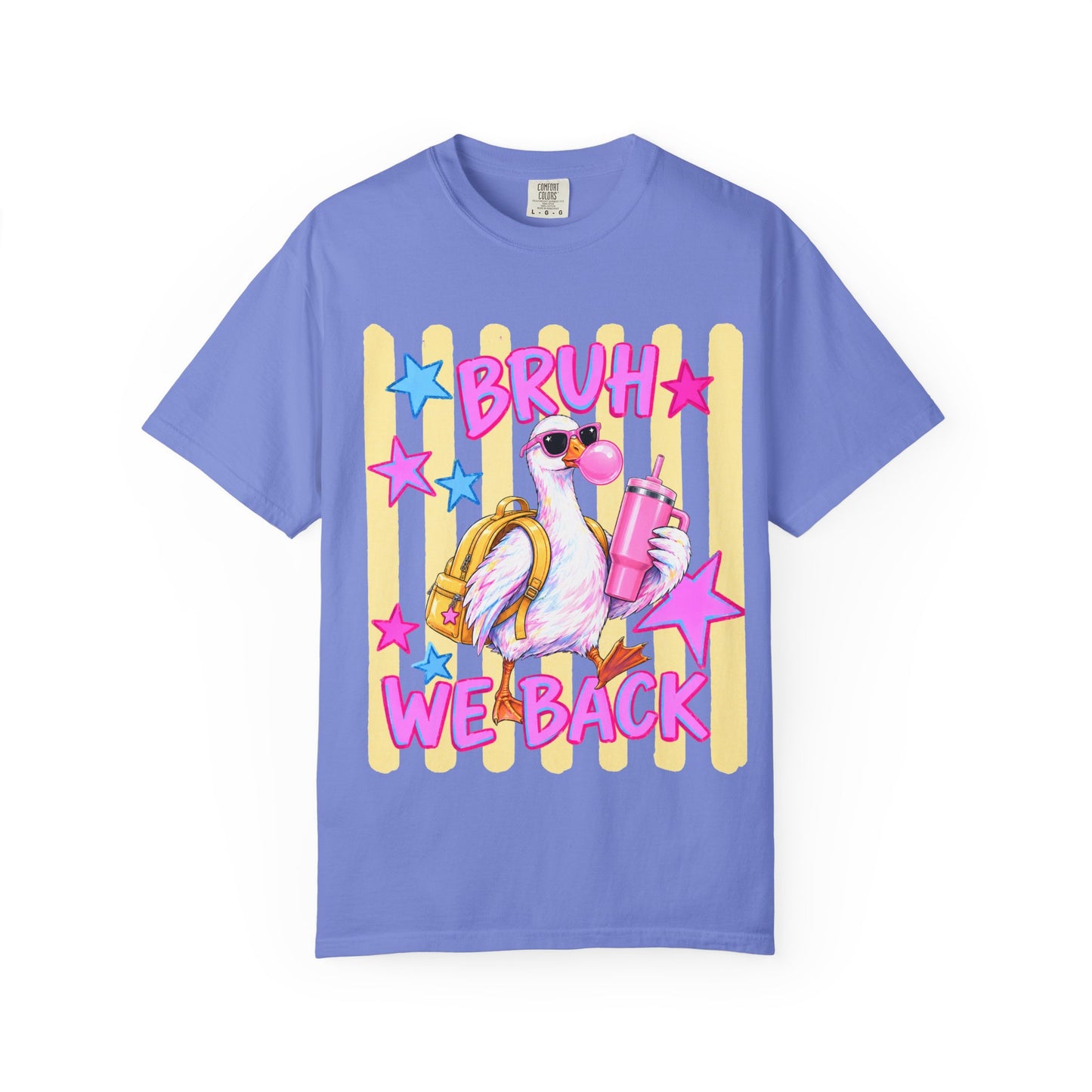 T-Shirt — "Bruh We Back" GOOSE Graphic Tee