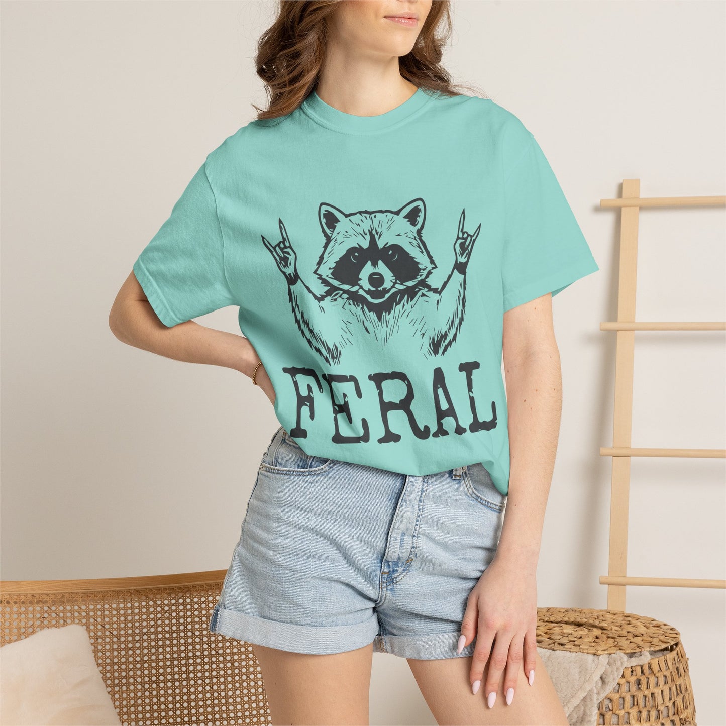 Feral Raccoon Graphic Tee | Feral T-shirt