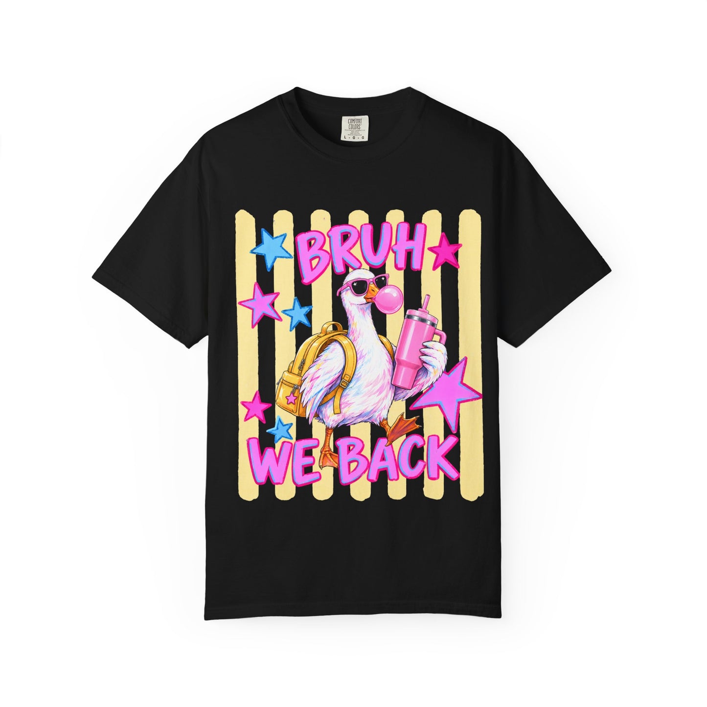T-Shirt — "Bruh We Back" GOOSE Graphic Tee