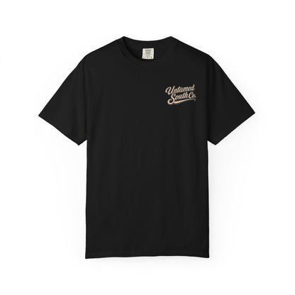 Nauti by Nature Skeleton T-Shirt — "Nauti by Nature" Nautical Skeleton Graphic Tee