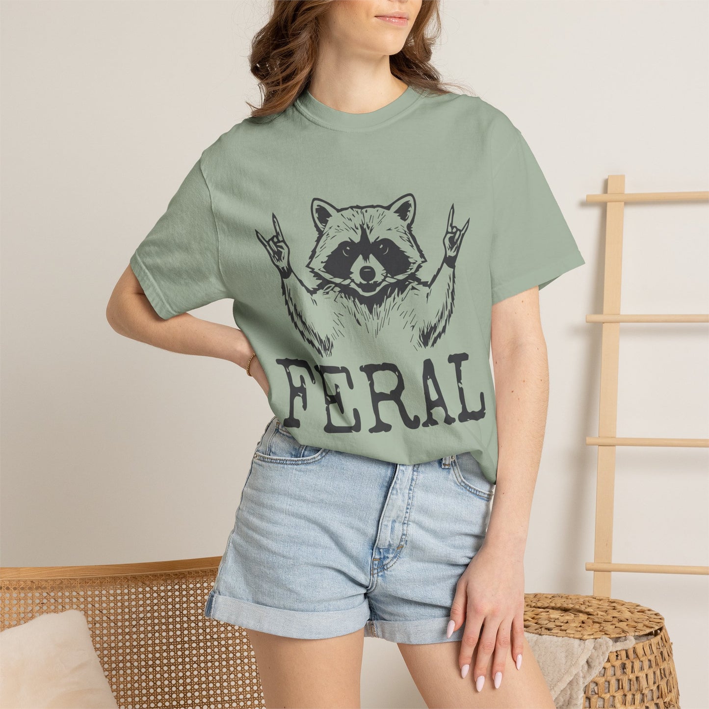 Feral Raccoon Graphic Tee | Feral T-shirt