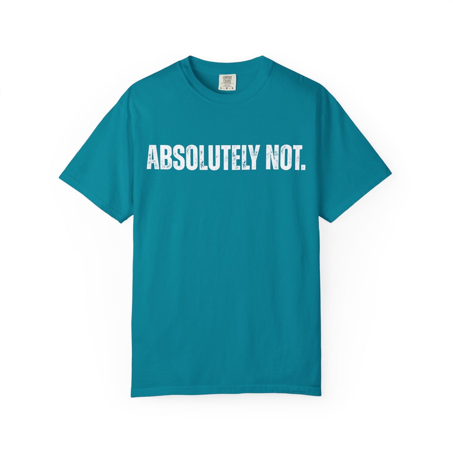 Absolutely Not. Unisex Garment-Dyed T-shirt