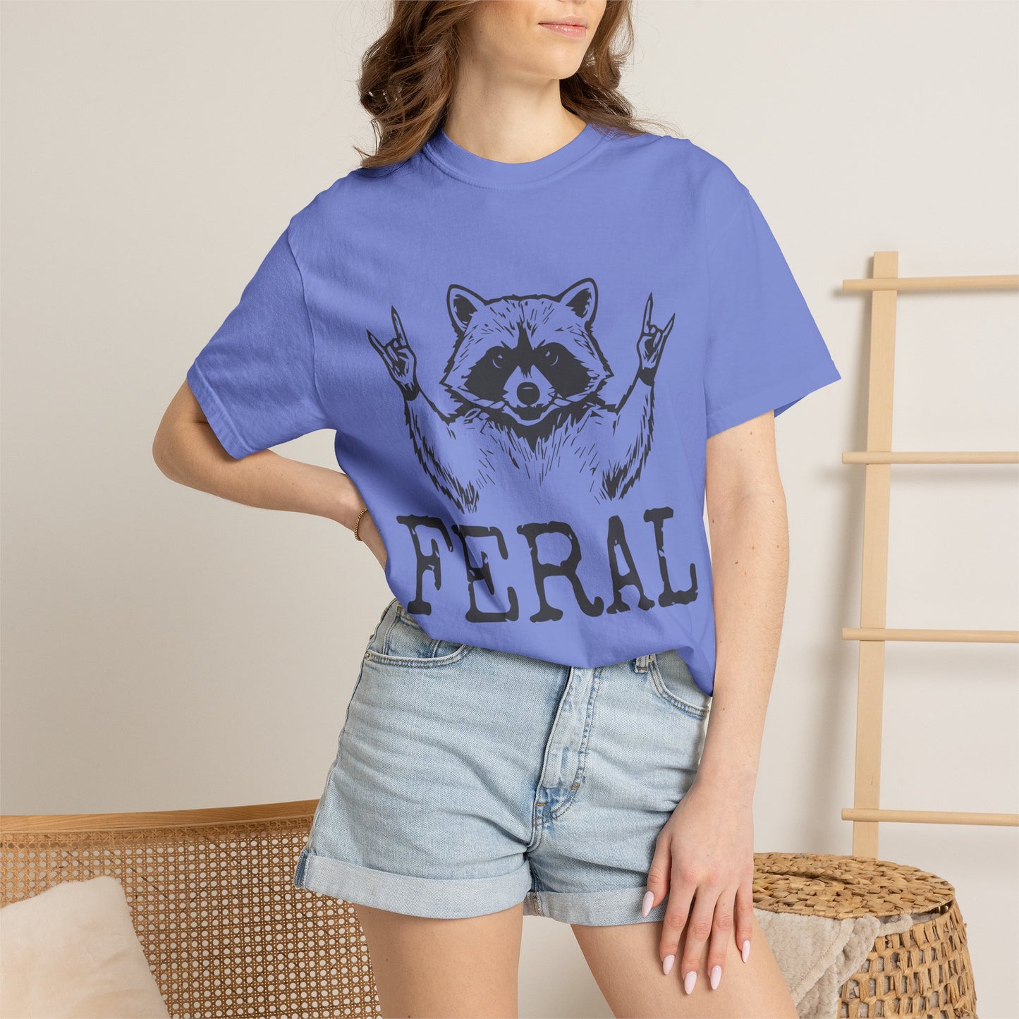 Feral Raccoon Graphic Tee | Feral T-shirt