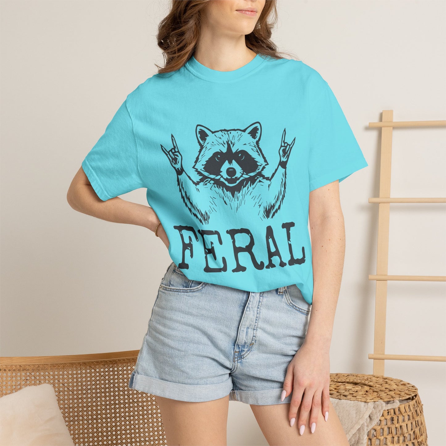 Feral Raccoon Graphic Tee | Feral T-shirt